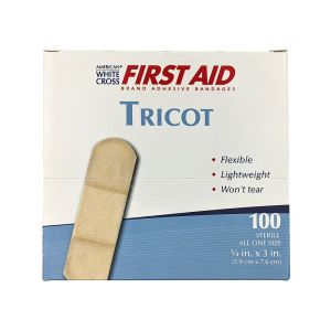 Tricot Strips Adhesive Bandages 