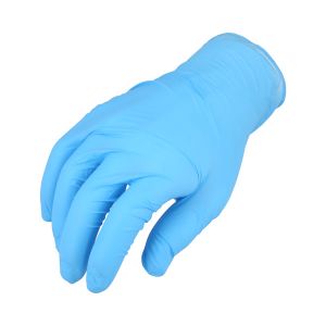 Blue Medical Exam Nitrile Gloves
