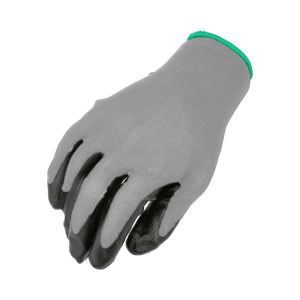 Nitrile Coated Work Gloves - Medium - 1 Dozen = 12 Pairs