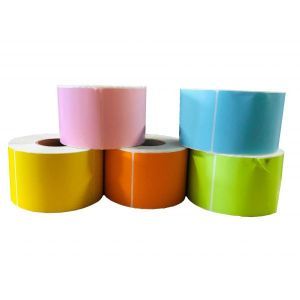 Colored Thermal Transfer Label Rolls